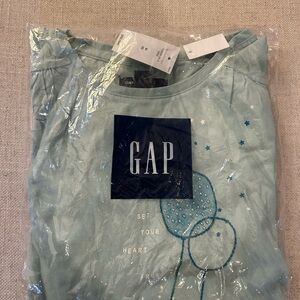 GAP Soft Blue Casual Tee